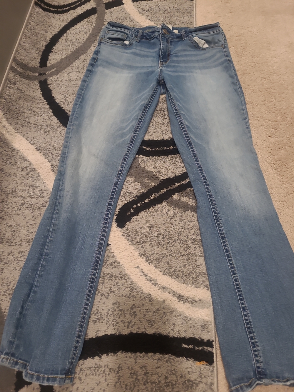 Bke Chubby Bootcut Womens 30Lx33.5 Light Wash Jeans